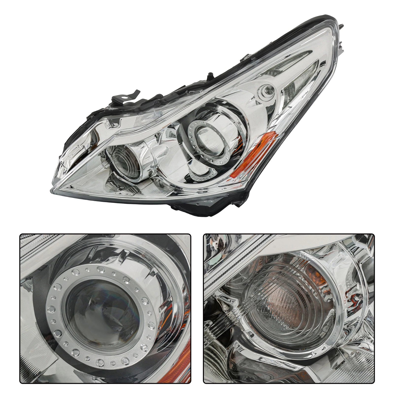 Headlight Assembly for Infiniti G37, G25 (2010–2013) Left HID