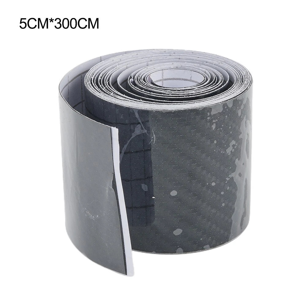 Car Door Sill Protector Strip 5cmx3M Carbon Fiber for Universal Fit (2010–2023)