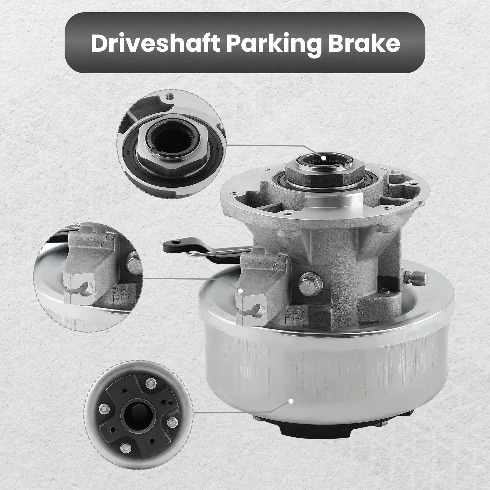 Parking Brake Driveshaft for Ford E450 F350 F450 (2008–2019) 6C24-2598-AA