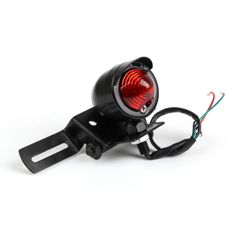 Rear Tail Light for Motorcycle (Black)