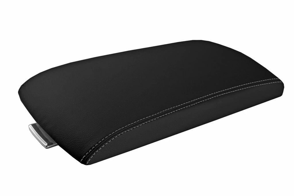 Armrest Cover for Ford Flex (2009–2019) Leather Gray Stitch