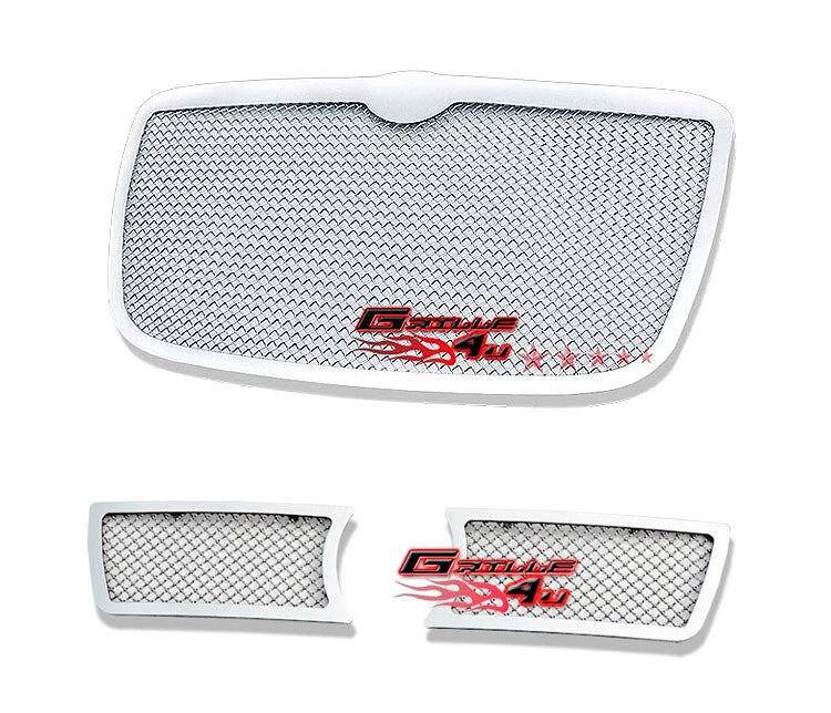 Stainless Mesh Grille Combo for Chrysler 300C (2005-2010)