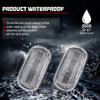 2X Euro Spec Clear Front Side Marker Lights for Honda Acura RSX Integra Civic (2002–2006)