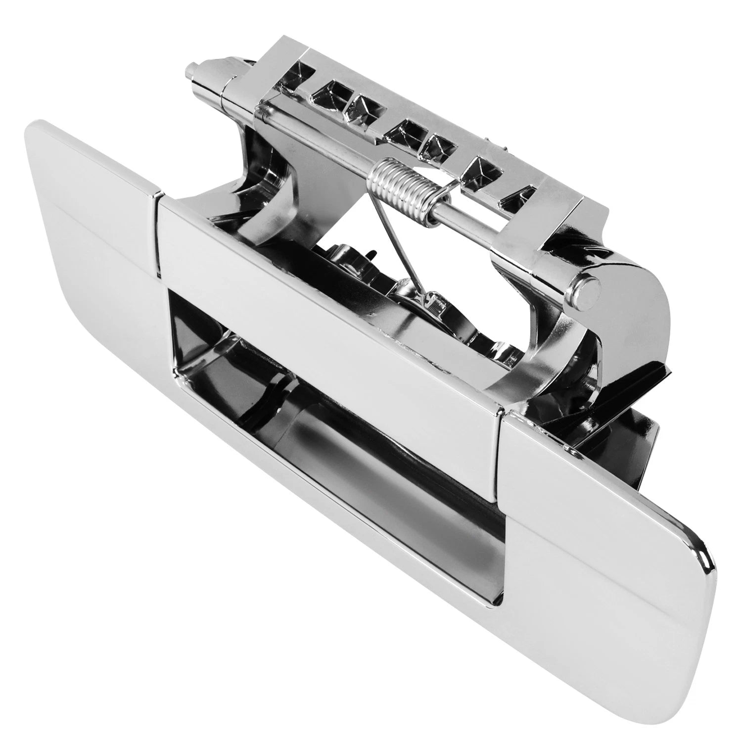 Rear Outer Tail Gate Pull Handle Lever w/ KeyHole Chrome for Ram 1500-3500 (2009–2021)