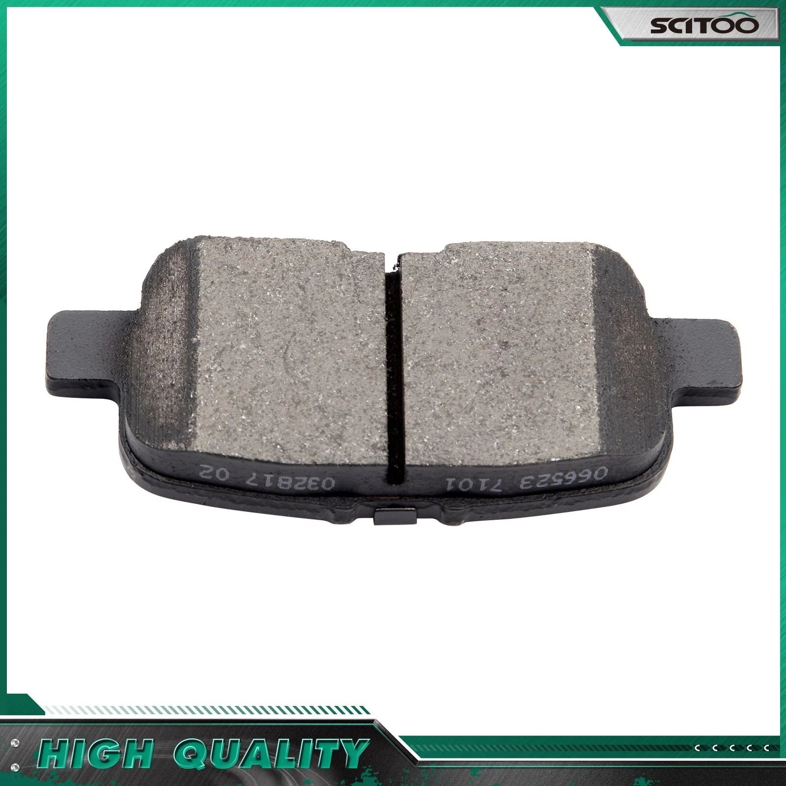 Rear Brake Calipers with Ceramic Pads for Honda Pilot (2003–2008)