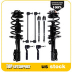 Front Struts & Sway Bar Links & Tie Rods Kit for Chevrolet Malibu (2004–2012)