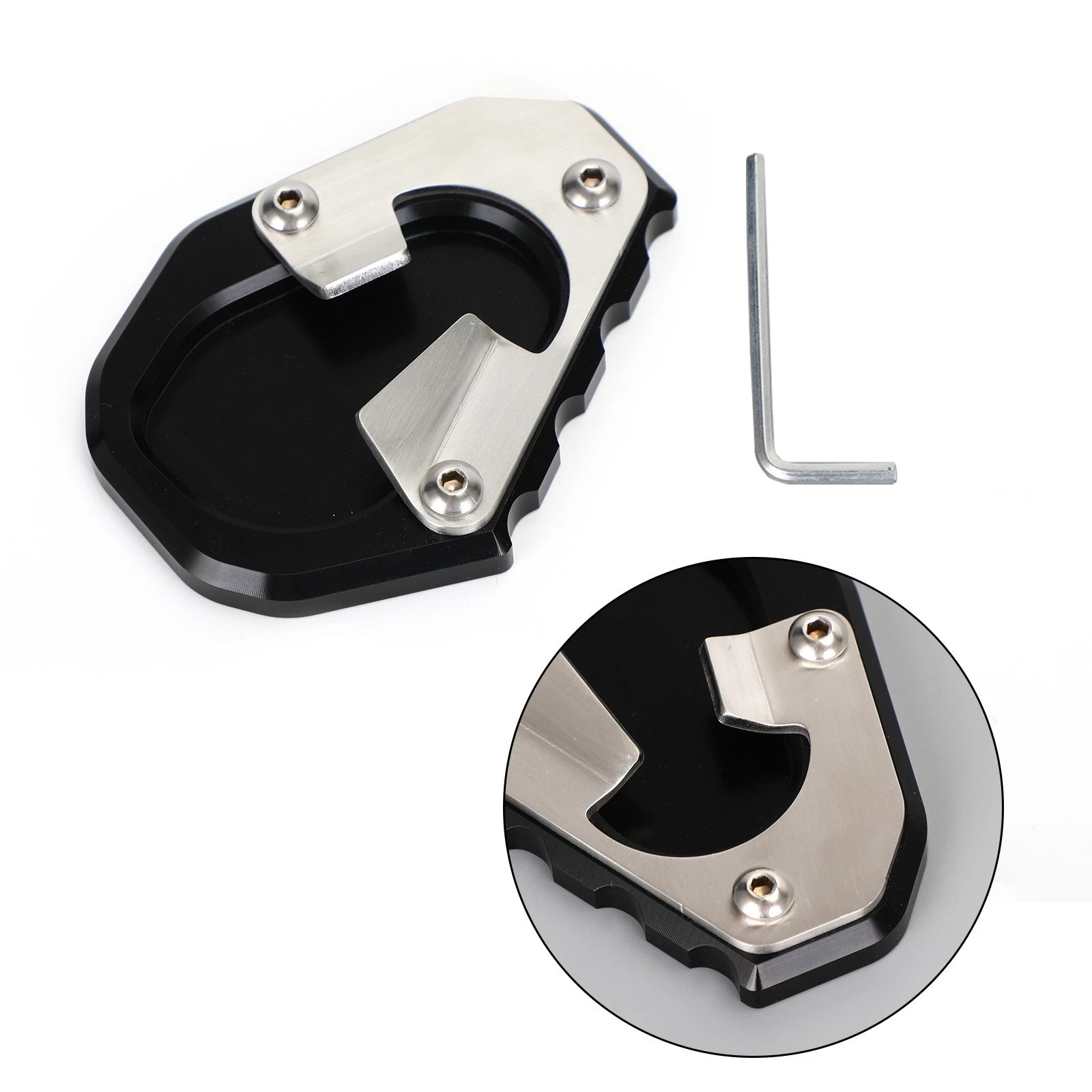 Kickstand Enlarger Plate Pad for Triumph Tiger 900 Rally Pro (2020)