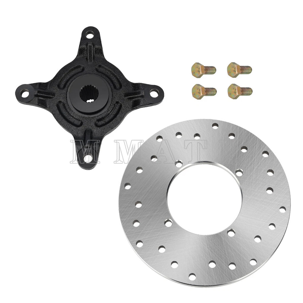 Rear Left Wheel Hub w/Disc Rotor for Polaris Xpedition 425 (2002) #5131935 #5244882