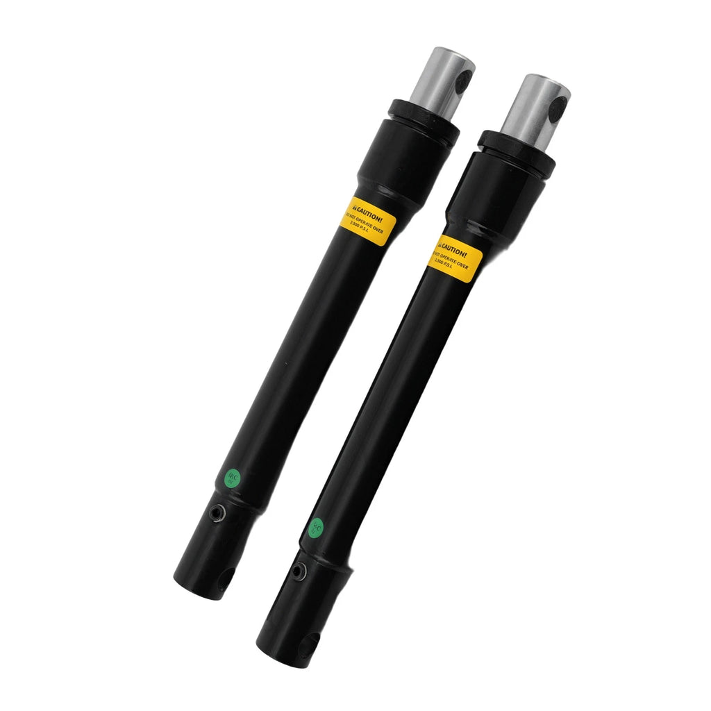 2X Hydraulic Ram Cylinder for Snow Plow Blade (1-1/2" x 10", 1/4" NPT)