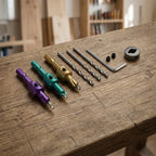 3PCS Countersink Drill Bit Set 283 32mm Hex Shank for Woodworking