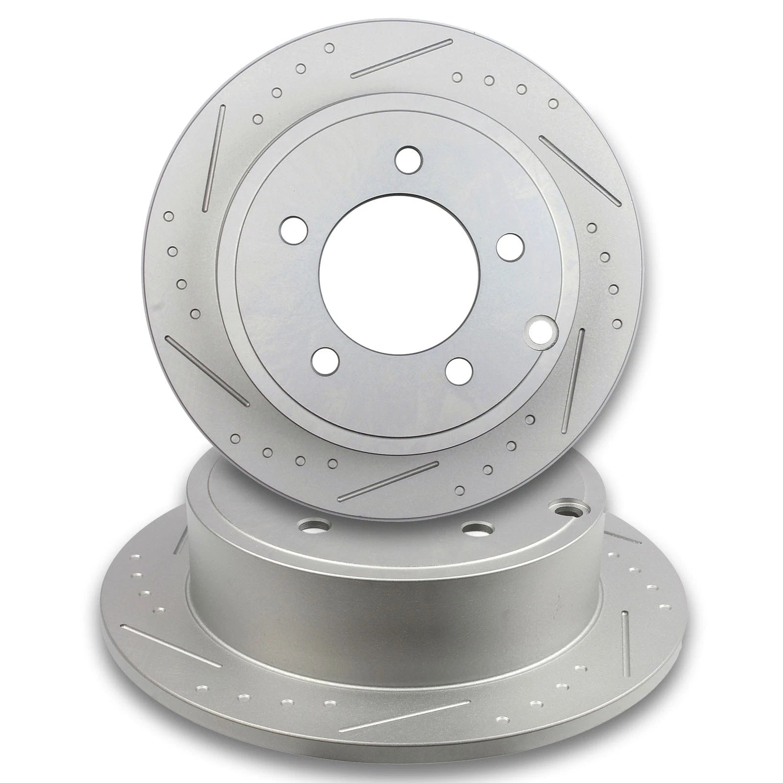 Set of 4 Slotted Brake Rotors for Chrysler Sebring Jeep Compass Patriot