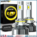2X LED Headlight Bulbs for Hi/Low Beam (6500K White)