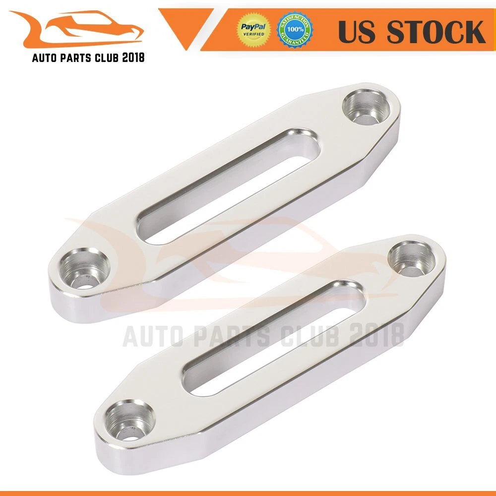 Set of 2 Hawse Fairlead for Universal ATV UTV Winch