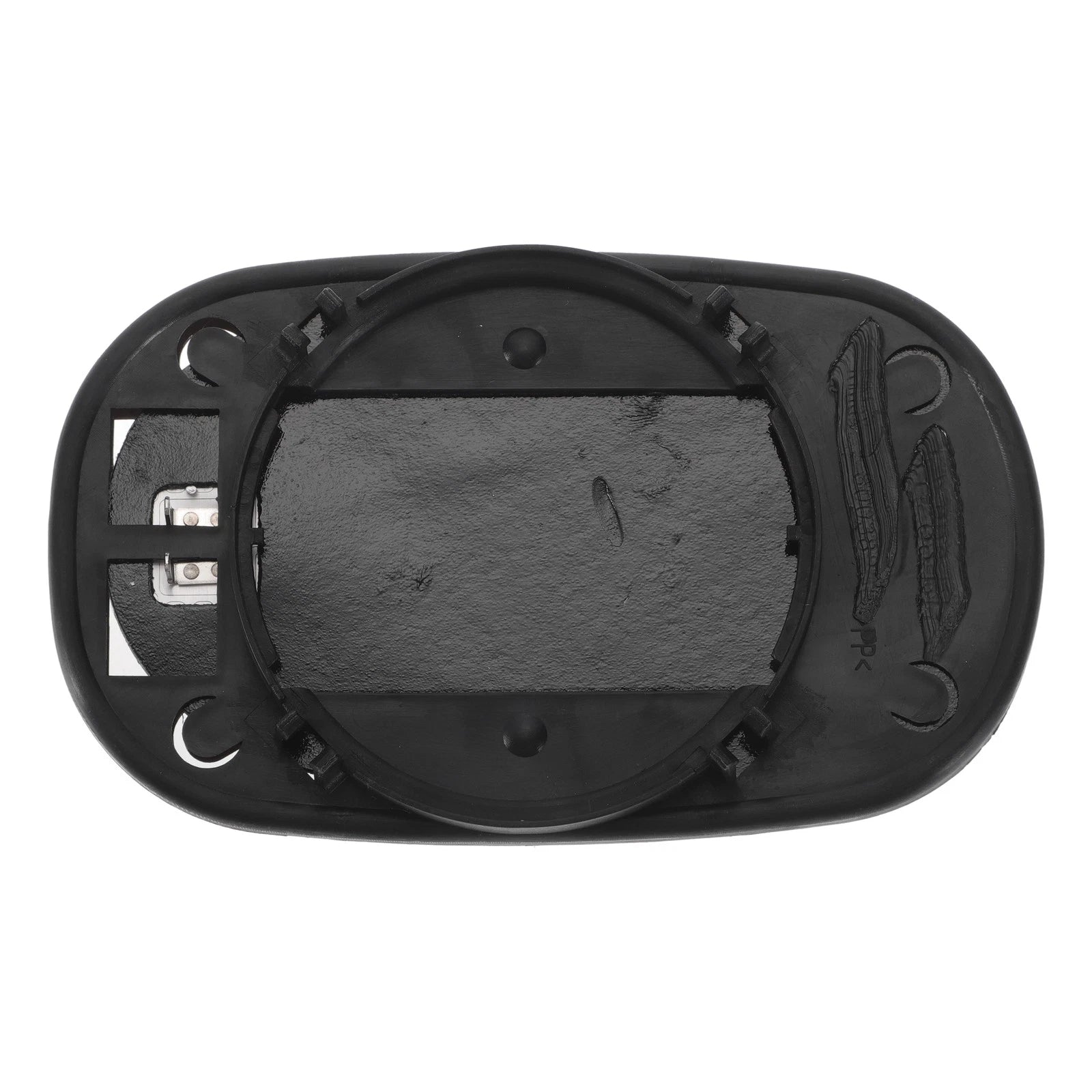 Left Side Heated Convex Mirror Glass for Ford Ka (1996–2008)