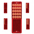 Pair Sequential LED Tail Lights Replacement for 1967-1972 Chevy Fleetside