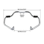Mustache Engine Guard Crash Bar for Indian Chieftain Roadmaster (2014–2025)