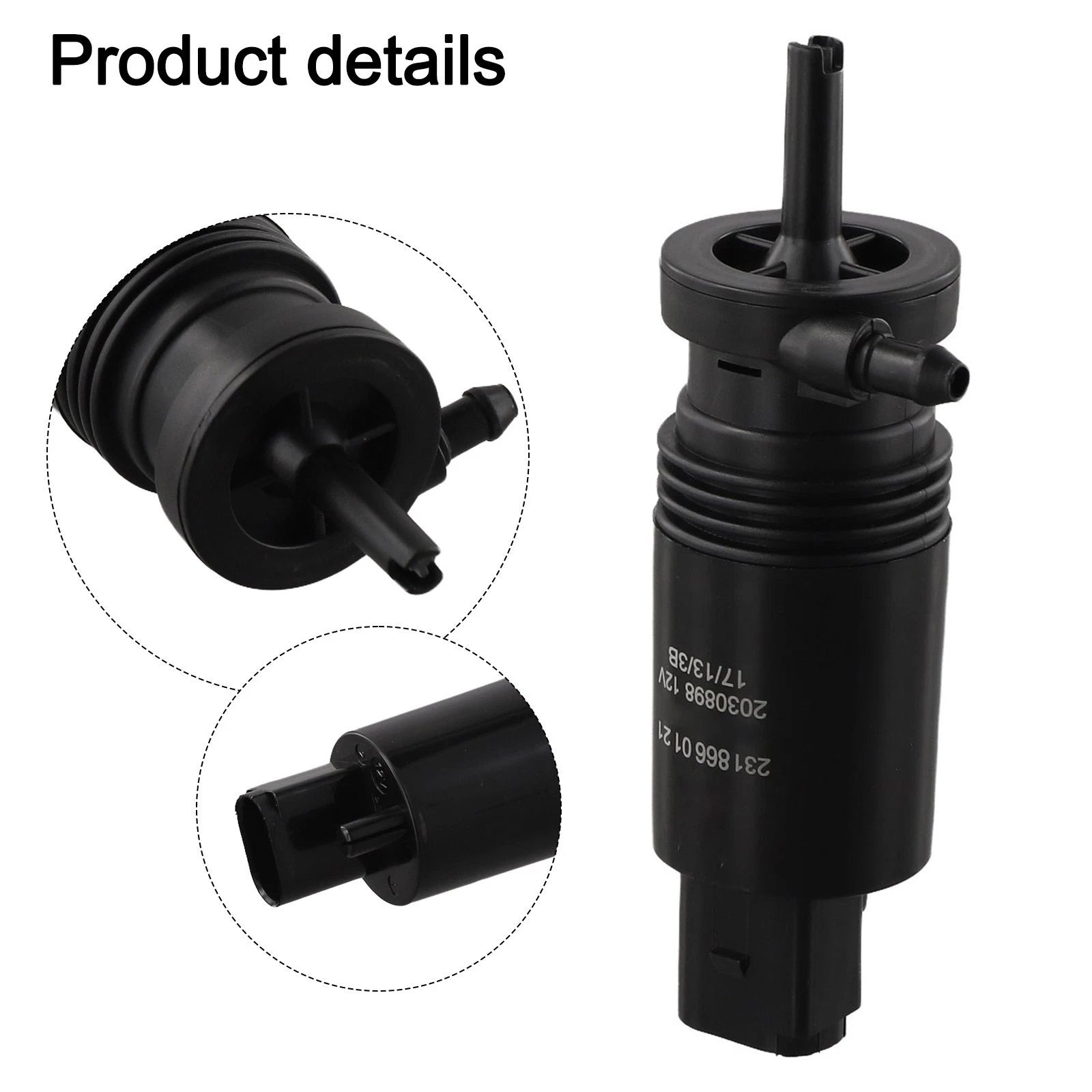 Windshield Washer Pump for Mercedes-Benz (OEM 2318660121)
