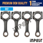 Set of 4 Connecting Rods for Toyota 2L 2LT