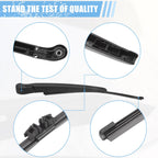 Rear Windshield Wiper Blade Arm Set for BMW X5 X5M (2006–2013)