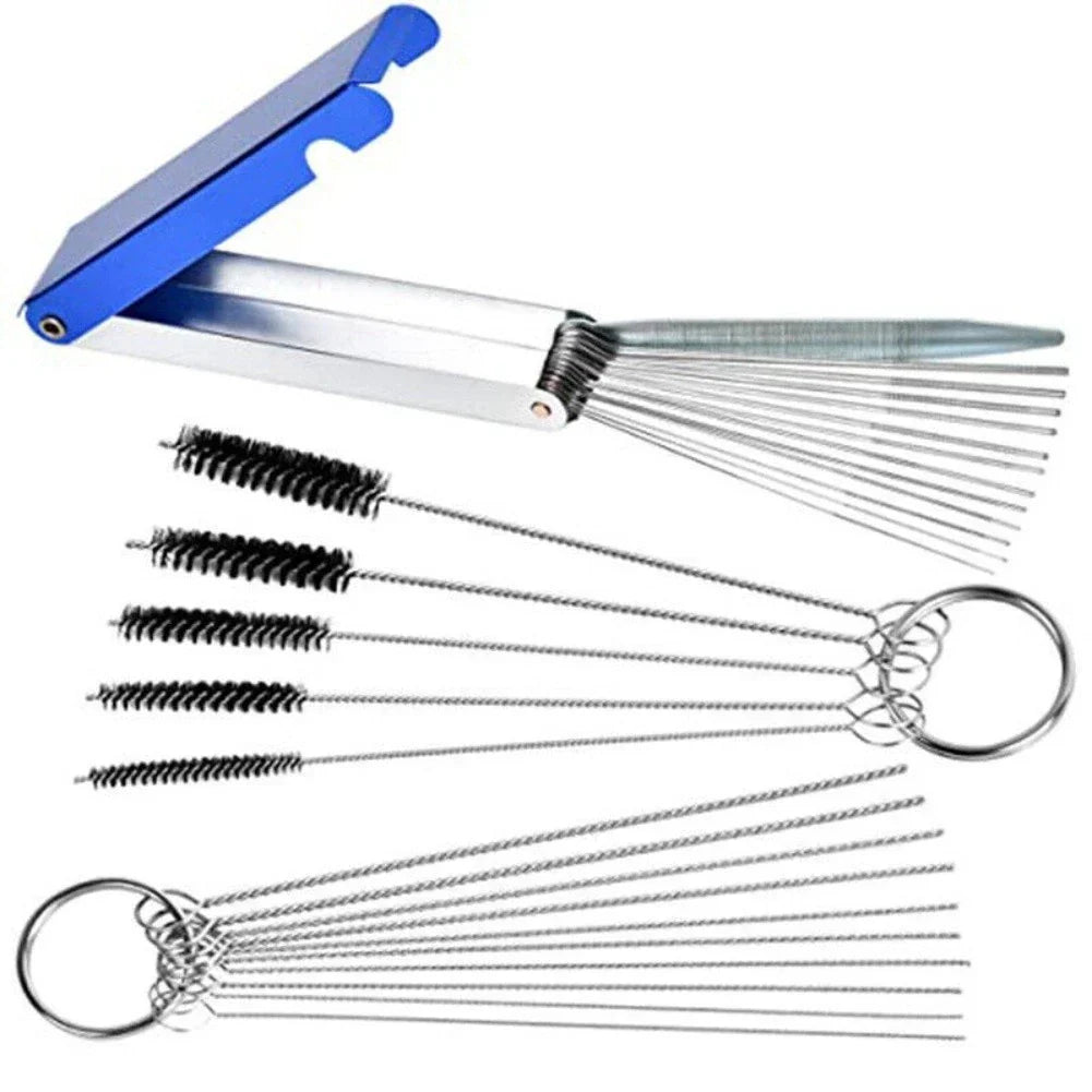 Carburetor Spray Cleaning Brush Tool 4 x for Small Engine