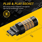 AUXITO 3157 4057 4157 LED Turn Signal Parking Light Bulb for