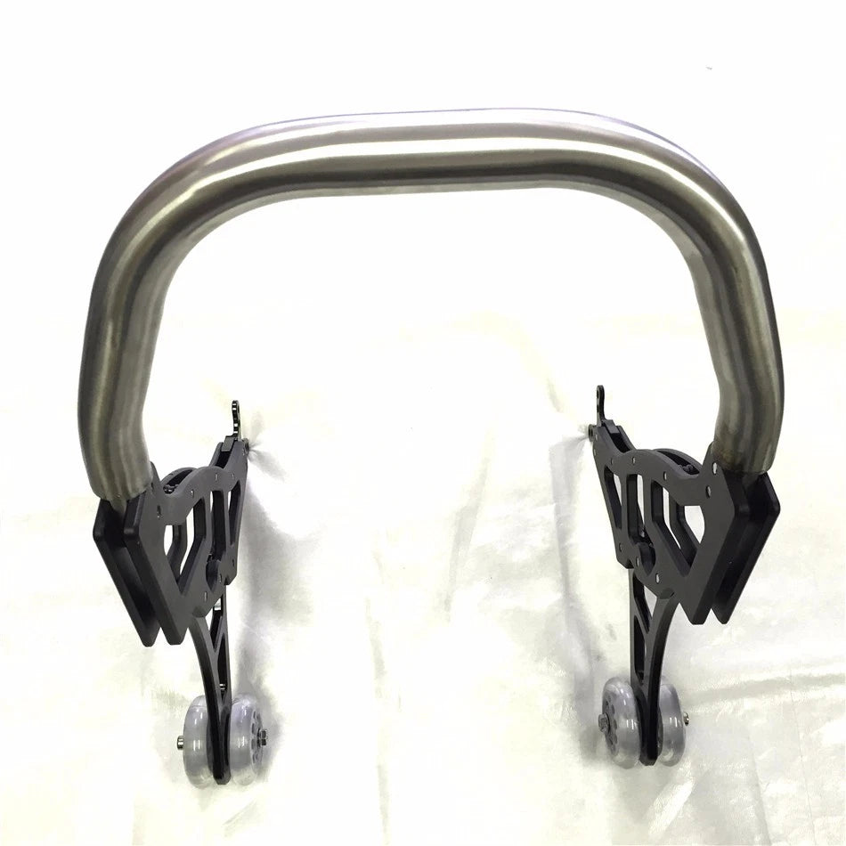 Set of 2 Black Universal Racing Sport Rear Wheel Lift Stands