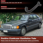 Crankcase Breather Hose for Mercedes-Benz W201 190E (1982–1993) 1020944387