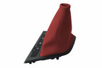 Leather Automatic Shift Boot Cover for Kia Optima (2011–2015) Red