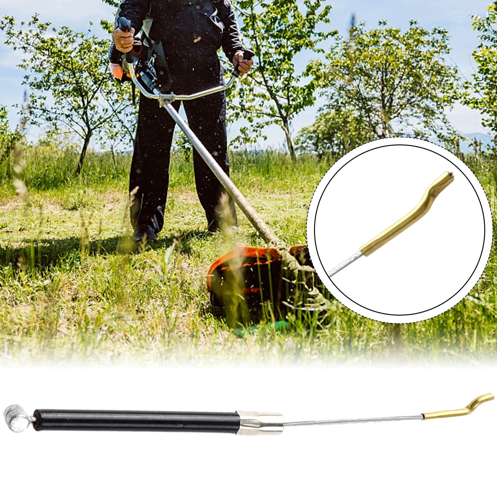 Throttle Cable for Chain Saw (Compatible)