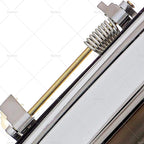 Chrome Front Right Outer Door Handle for Toyota Landcruiser 80 Series (1990–1997)