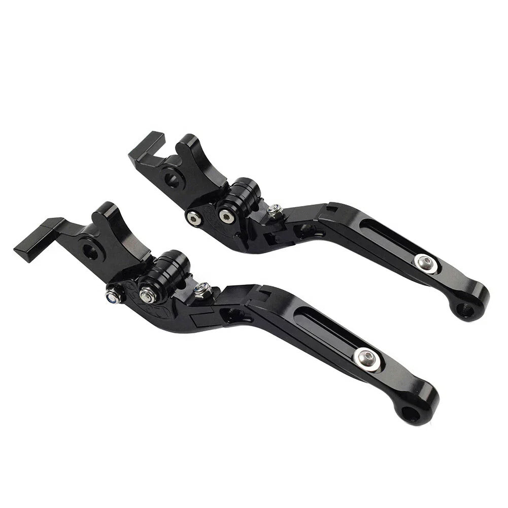 CNC Extendable Brake Clutch Levers for BMW G310R G310GS (2017-2021) Black