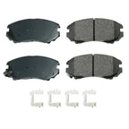 Front Brake Kit 321mm Drilled Rotors & Akebono Pads for Buick Chevy GMC