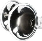 12V 125DB Stainless Steel Electric Dual Trumpet Horn for Marine (18-1/2")