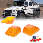 2X Front Turn Signal Light Amber Lens for Mercedes G-Class (1990–2018)