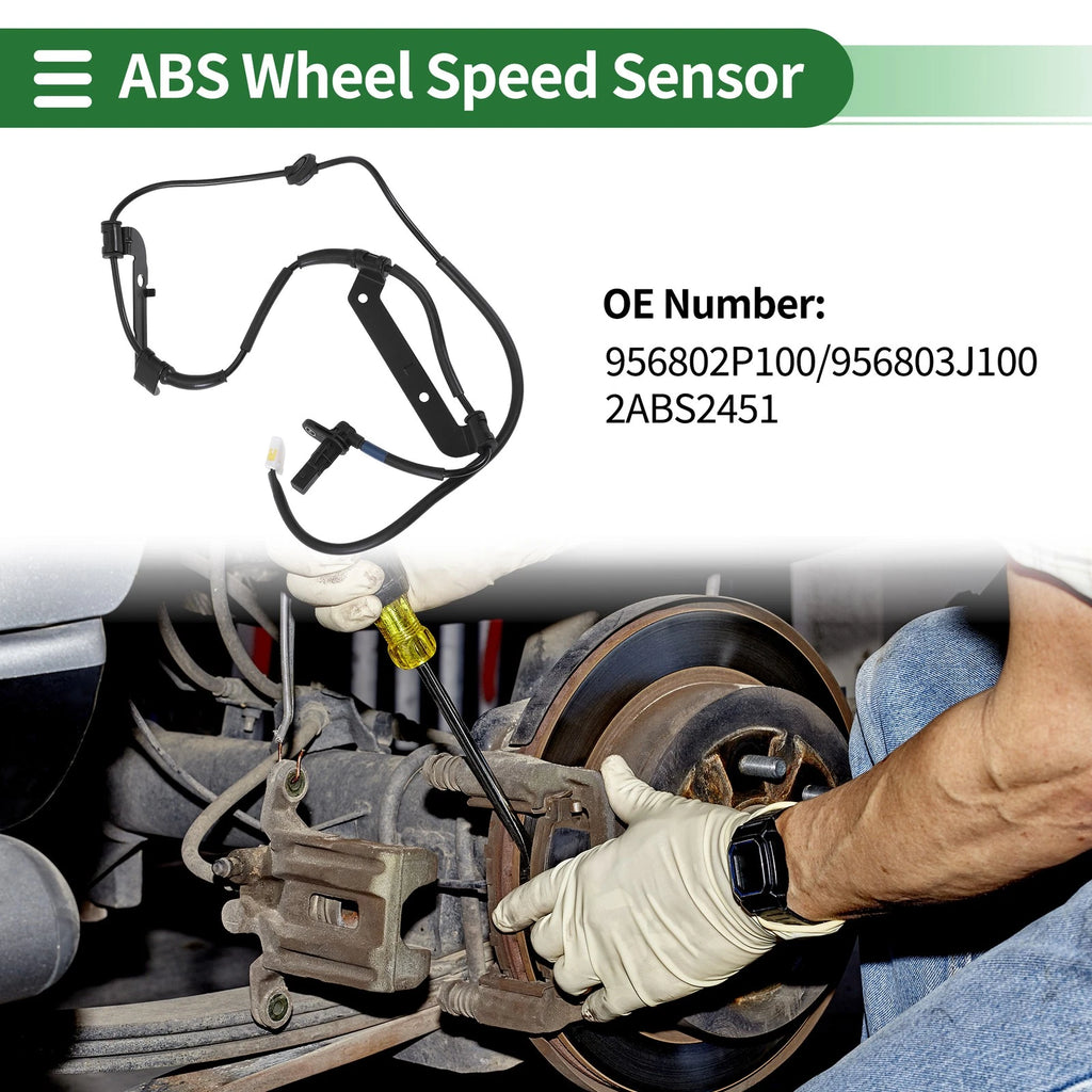 ABS Wheel Speed Sensor No. 956802P100 for Hyundai Kia Veracruz (2007–2012)