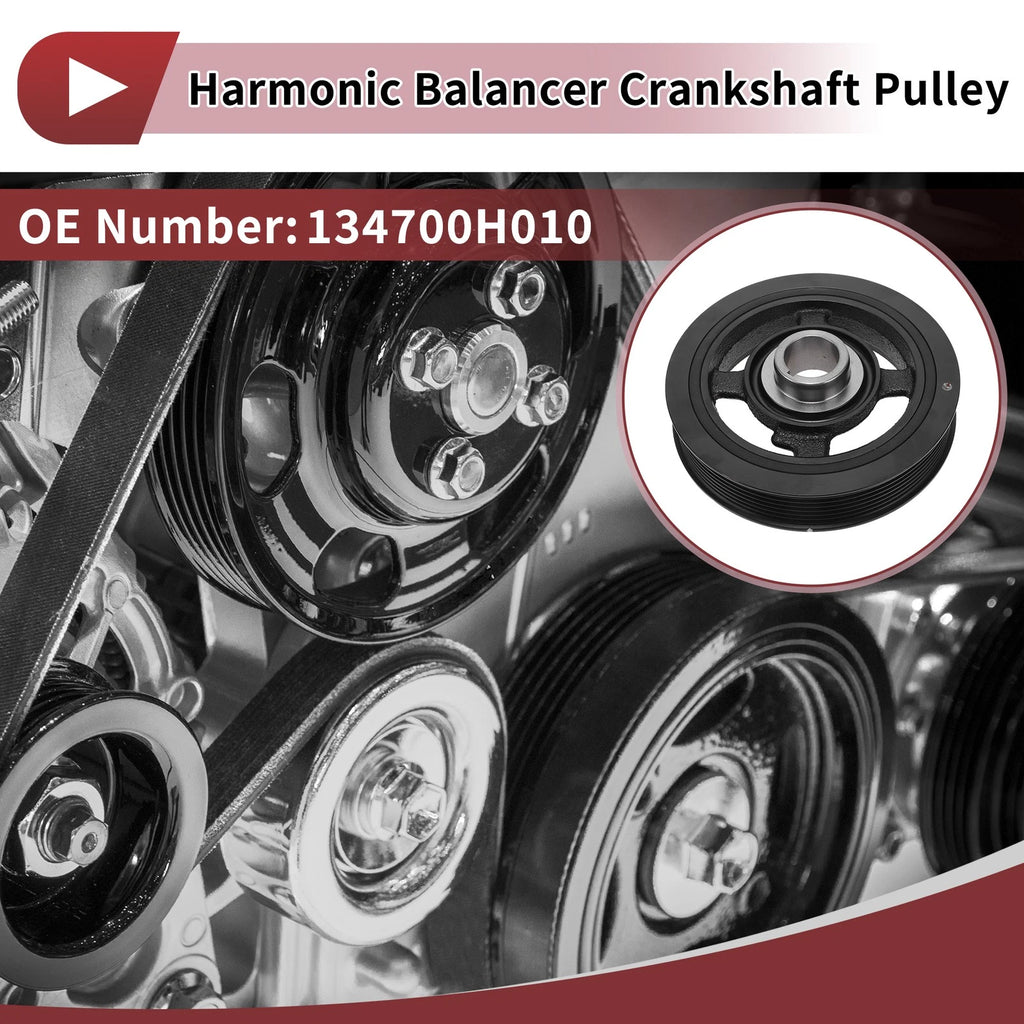 Harmonic Balancer Crankshaft Pulley for Toyota RAV4 (No. 134700H010)
