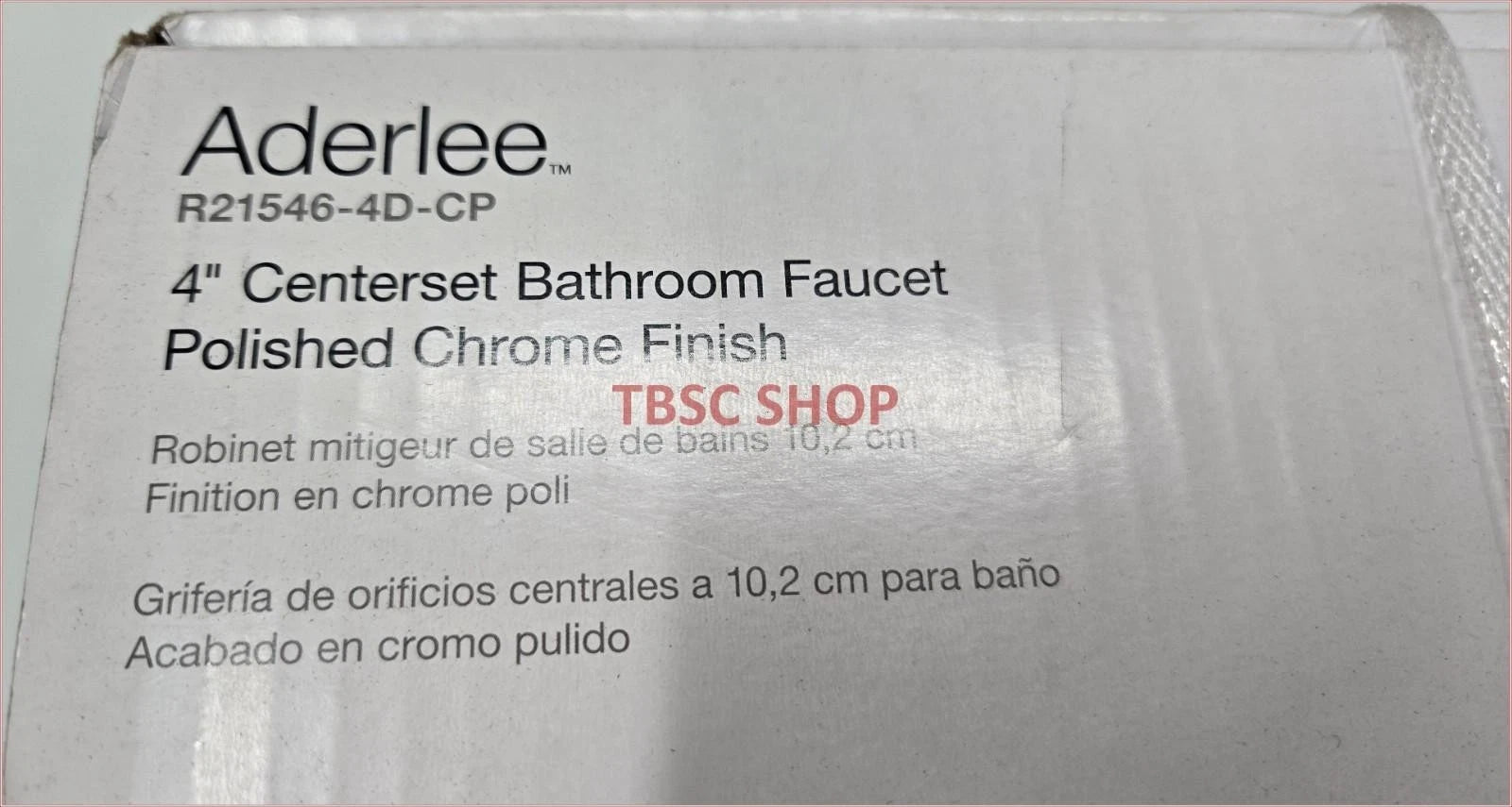 4" Widespread Bathroom Faucet for Kohler Aderlee R21546-4D-CP