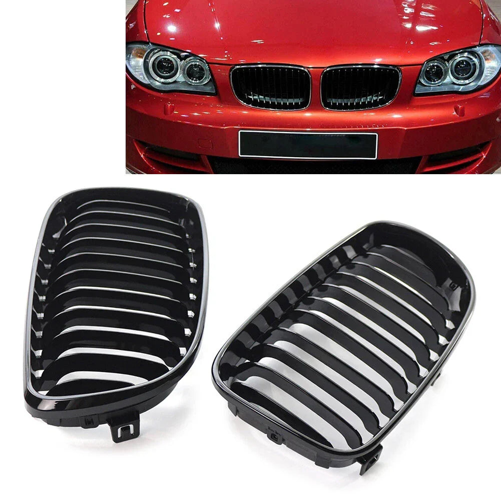 Front Kidney Grilles for BMW E87 E82 1-Series (2006-2013)