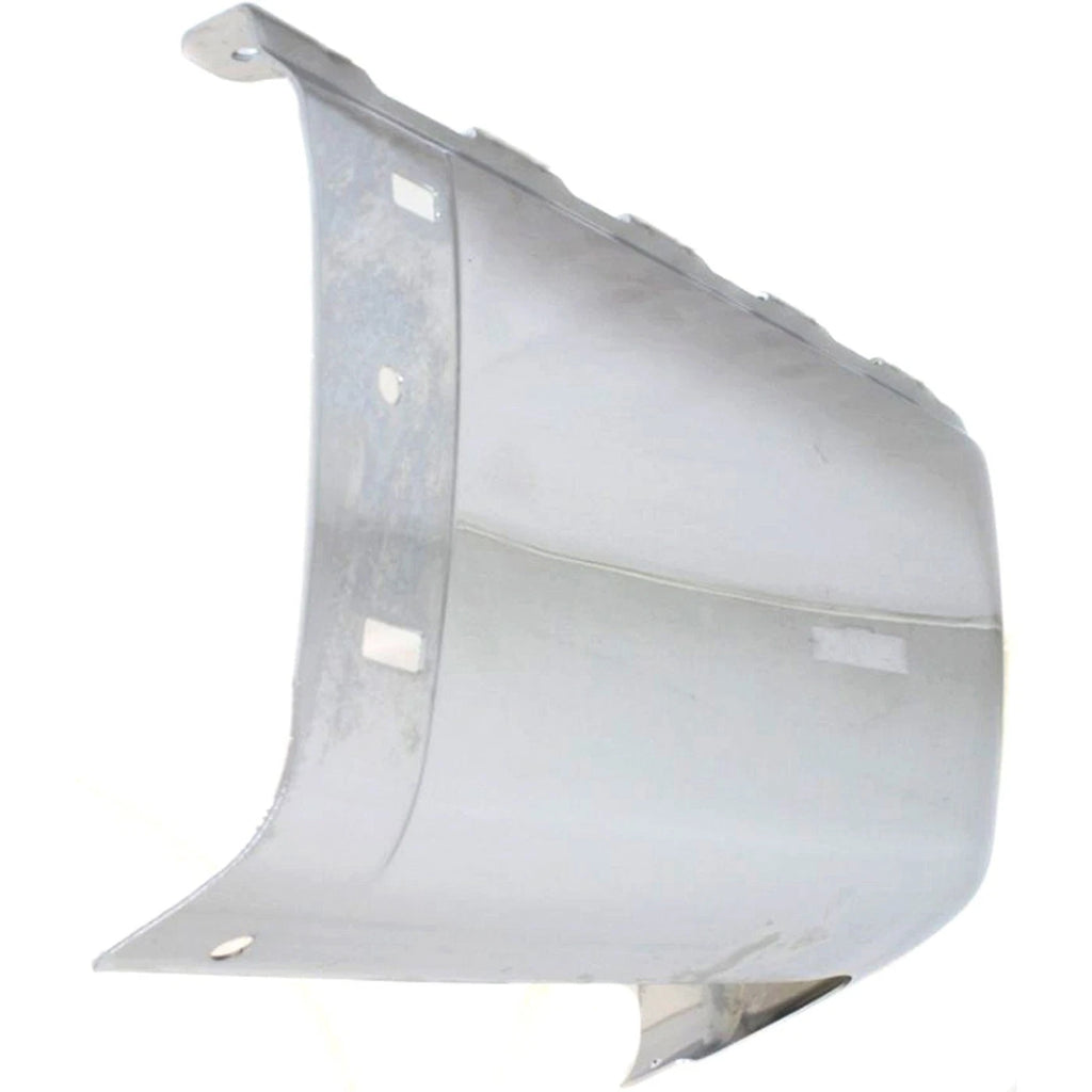 Rear Right Bumper End for Chevrolet Silverado 1500, Sierra 1500 (2007–2013) Chrome