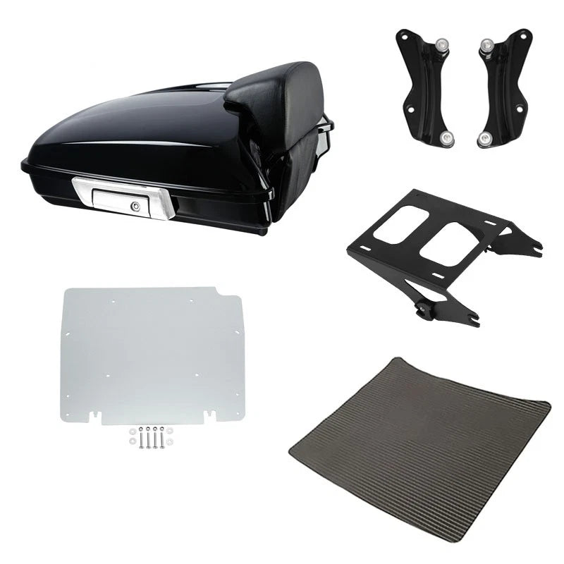 Razor Tour Trunk Backrest Rack Docking Plate for Harley Street Glide (2014–2026)
