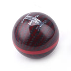 5 Speed Carbon Fiber Racing Gear Shift Knob for Universal Fit (MT)