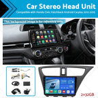 Car Stereo Android Carplay GPS Radio Head Unit for Honda Civic (2012–2015)