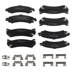 8pcs Ceramic Brake Pads Set for Cadillac Escalade EXT (2002–2006) D834