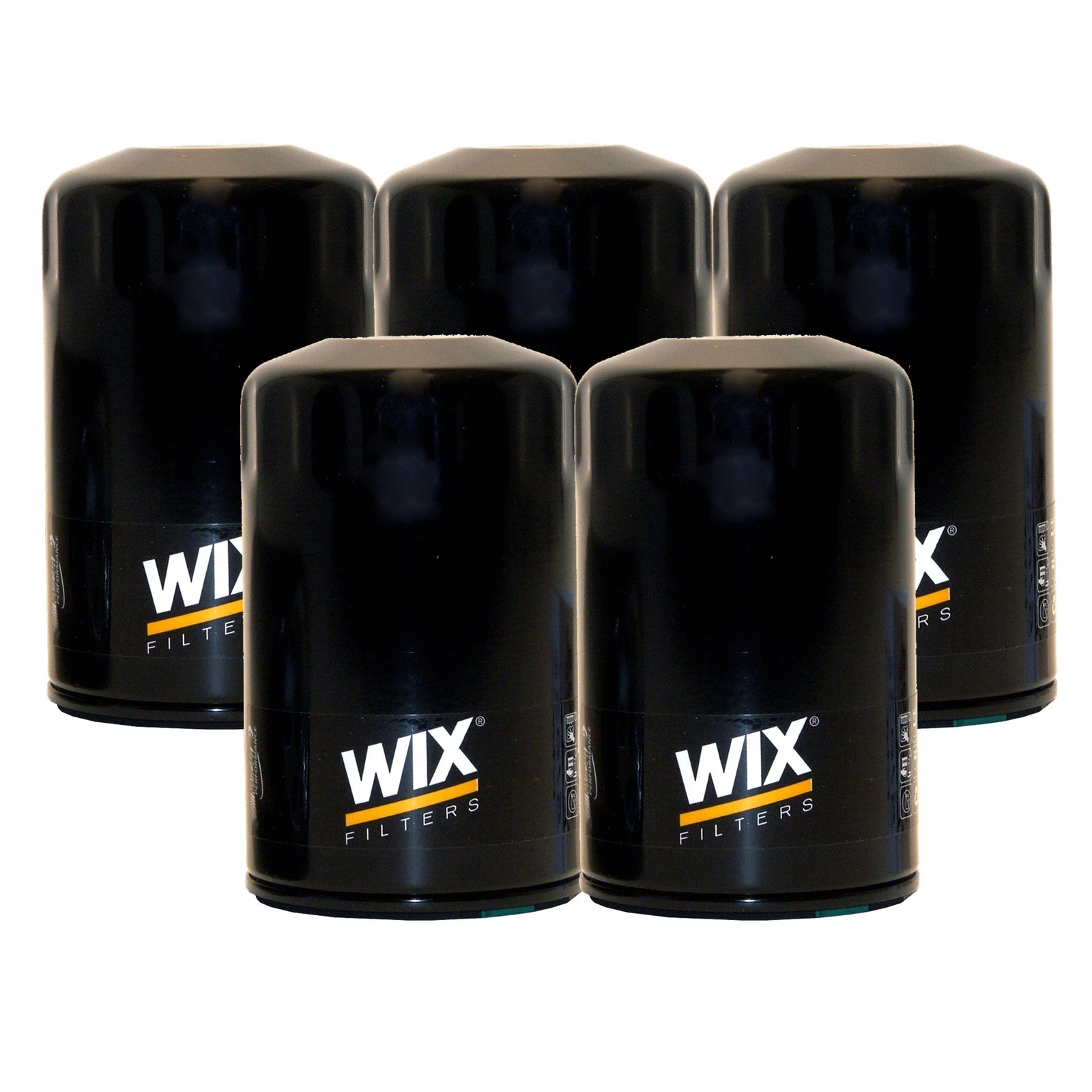 Set of 6 Engine Oil Filters for Buick Cadillac Chevy GMC Pontiac (Wix)
