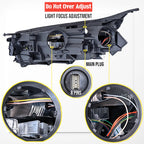 LED Headlight for Chevy Equinox LS (2022–2024) - Right, Halogen Signal Module