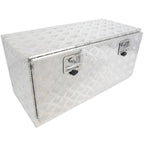 Aluminum Storage Tool Box 36"x17"x18" for Truck Garage Home Office