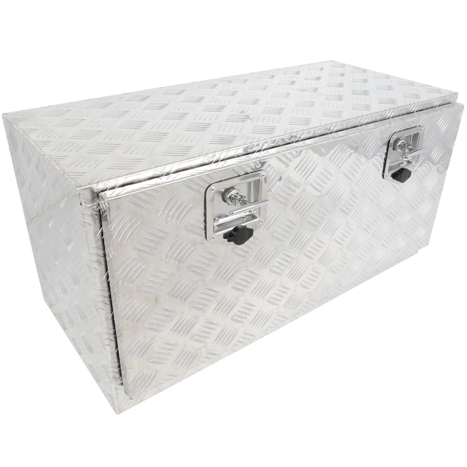 Aluminum Storage Tool Box 36"x17"x18" for Truck Garage Home Office