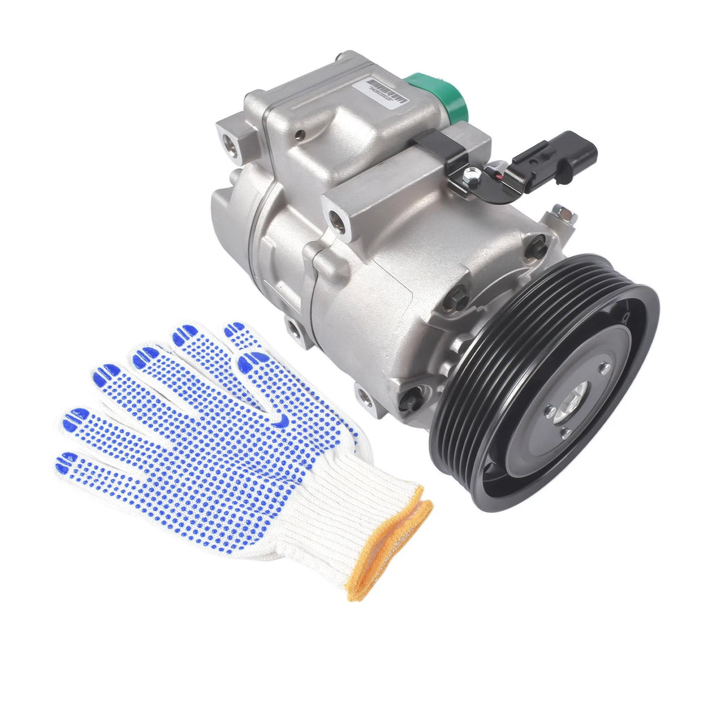 A/C Compressor with Clutch for Hyundai Genesis V6 3.8L (2009-2014)