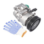 A/C Compressor with Clutch for Hyundai Genesis V6 3.8L (2009-2014)