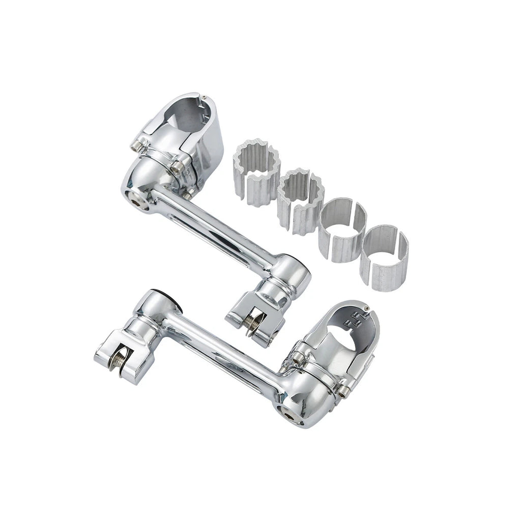 Chrome Footrest Footpeg Bracket Mount for Honda Goldwing 1800 (2001–2023)